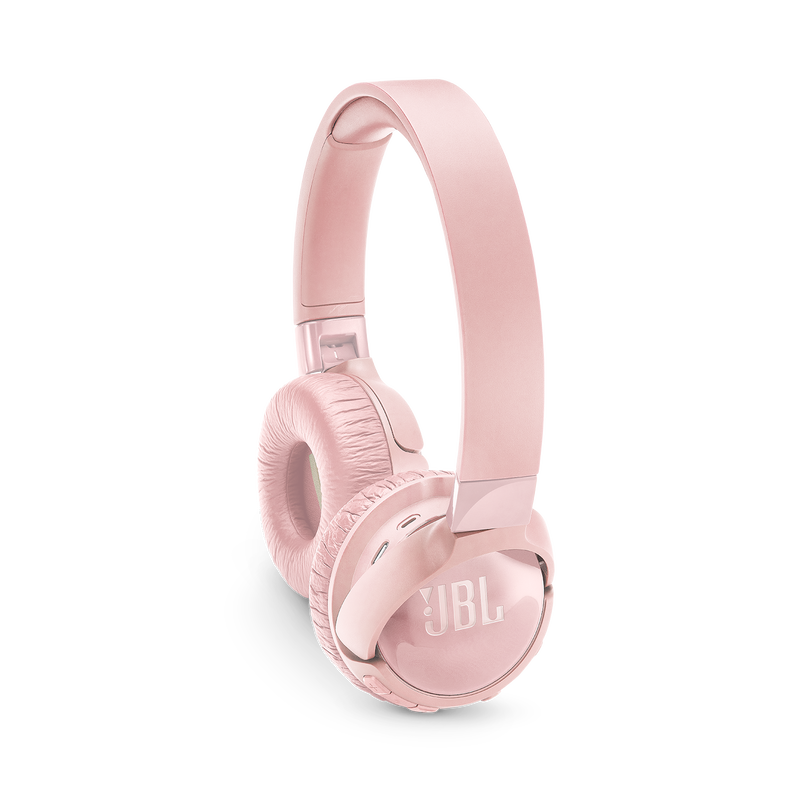 JBL Tune 600BTNC - Pink - Wireless, on-ear, active noise-cancelling headphones. - Detailshot 1 image number null