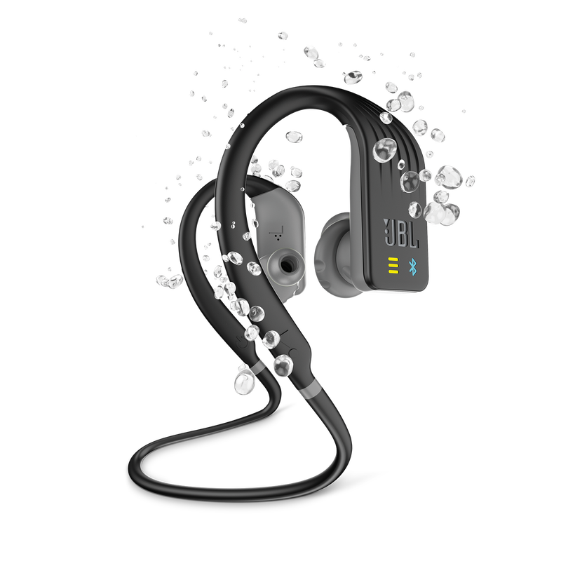 JBL Endurance DIVE - Black - Waterproof Wireless In-Ear Sport Headphones with MP3 Player - Hero image number null