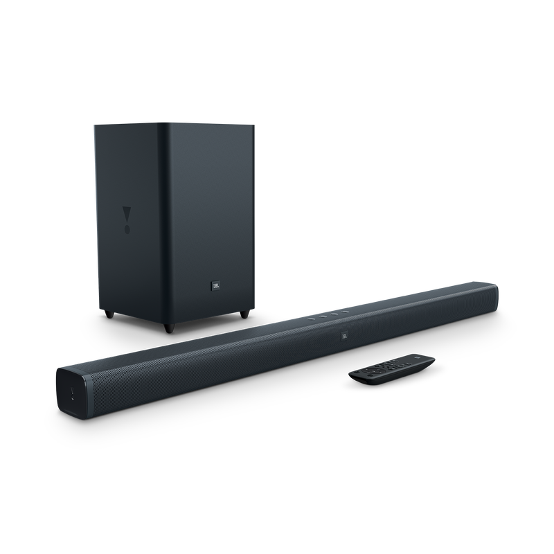 JBL Bar 2.1 - Black - 2.1-Channel Soundbar with Wireless Subwoofer - Hero image number null