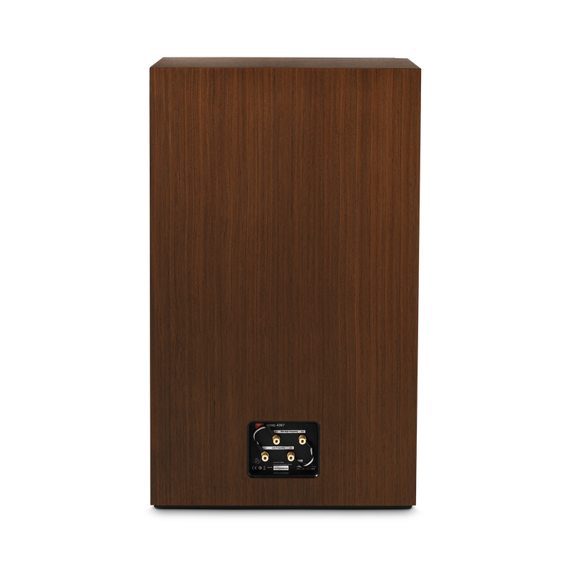 JBL 4367 - Cherry - 15" (380mm) 2-way Floorstanding Studio Monitor Loudspeaker - Back image number null