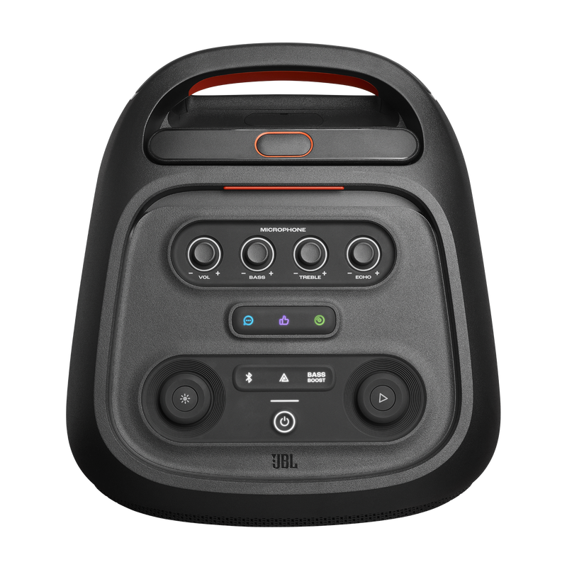 JBL PartyBox Stage 320 - Black - Portable party speaker with wheels - Detailshot 1 image number null