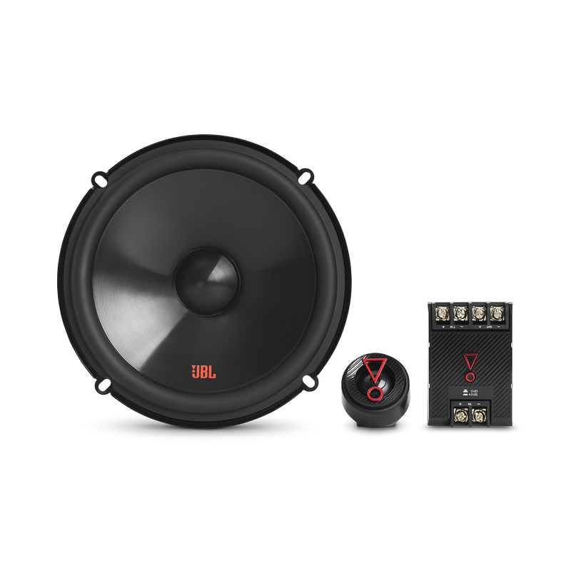 Stage3 607CF - Black - 6-1/2" (165mm) 2-Way component system car speaker for factory upgrade without grille - Front image number null