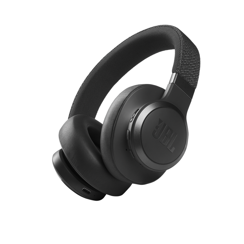 JBL Live 660NC - Black - Wireless over-ear NC headphones - Hero image number null