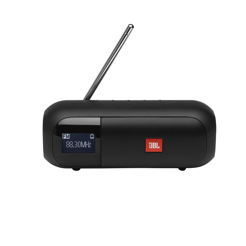 JBL Tuner 2 FM - Black - Portable FM radio with Bluetooth - Front image number null