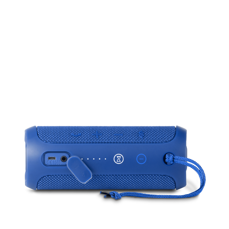 JBL Flip 3 - Blue - Splashproof portable Bluetooth speaker with powerful sound and speakerphone technology - Detailshot 3 image number null