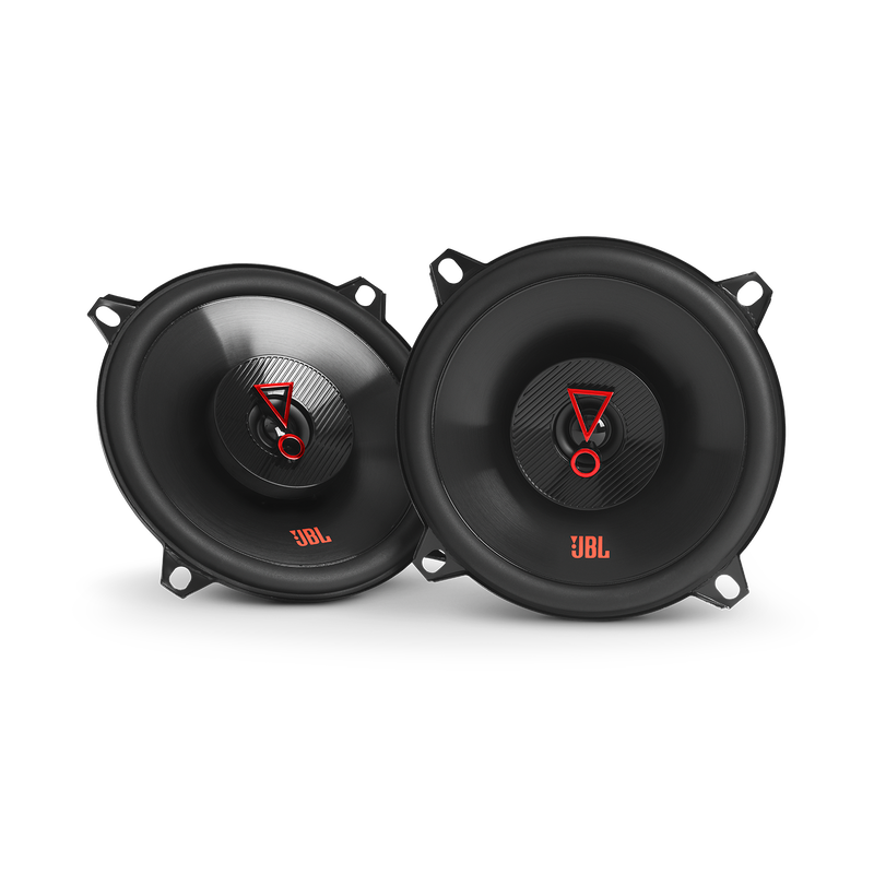 Stage3 527F - Black - 5-1/4" (130mm) 2-Way coaxial car speaker for factory upgrade without grille - Hero image number null