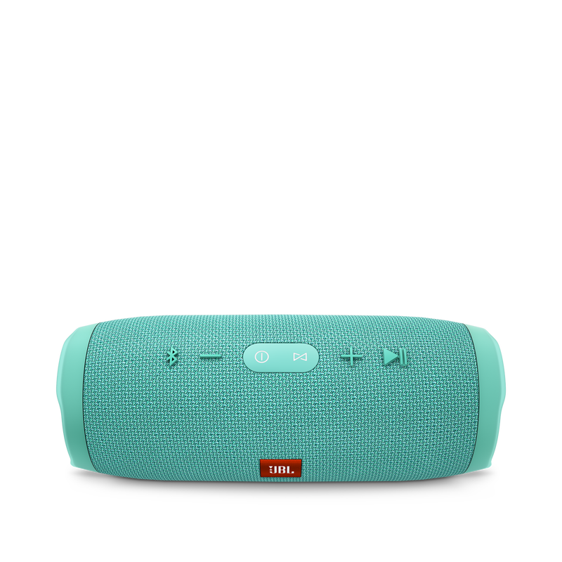 JBL Charge 3 - Teal - Full-featured waterproof portable speaker with high-capacity battery to charge your devices - Detailshot 2 image number null