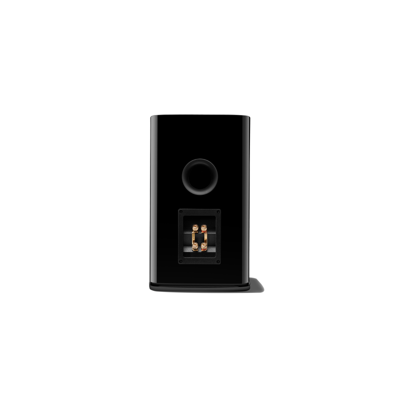 HDI-1600 - Black Gloss - 2-way 6.5-inch (165mm) Bookshelf Loudspeaker - Back image number null