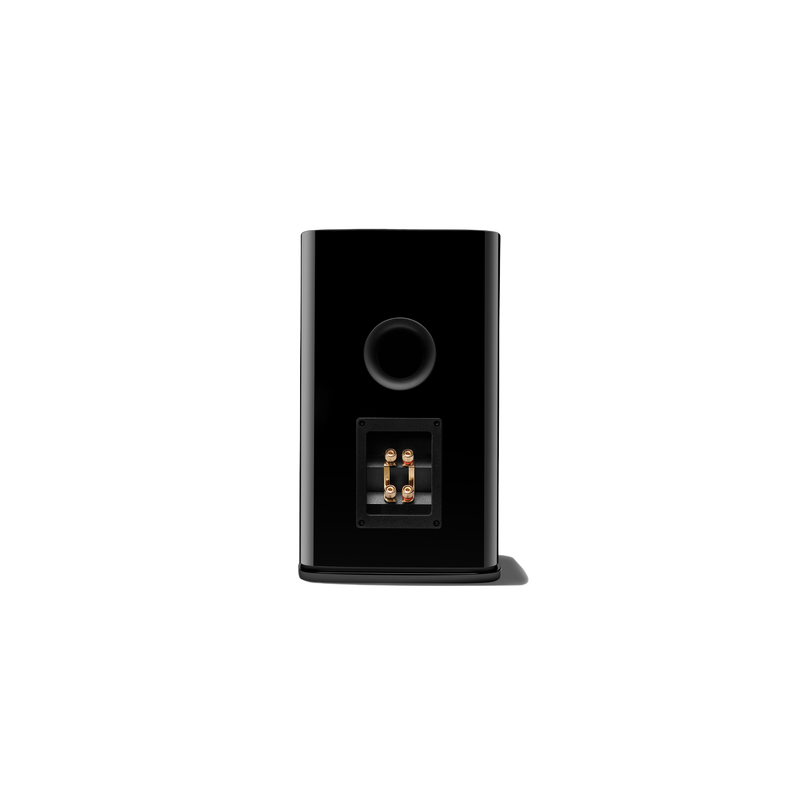HDI-1600 - Black Gloss - 2-way 6.5-inch (165mm) Bookshelf Loudspeaker - Back image number null