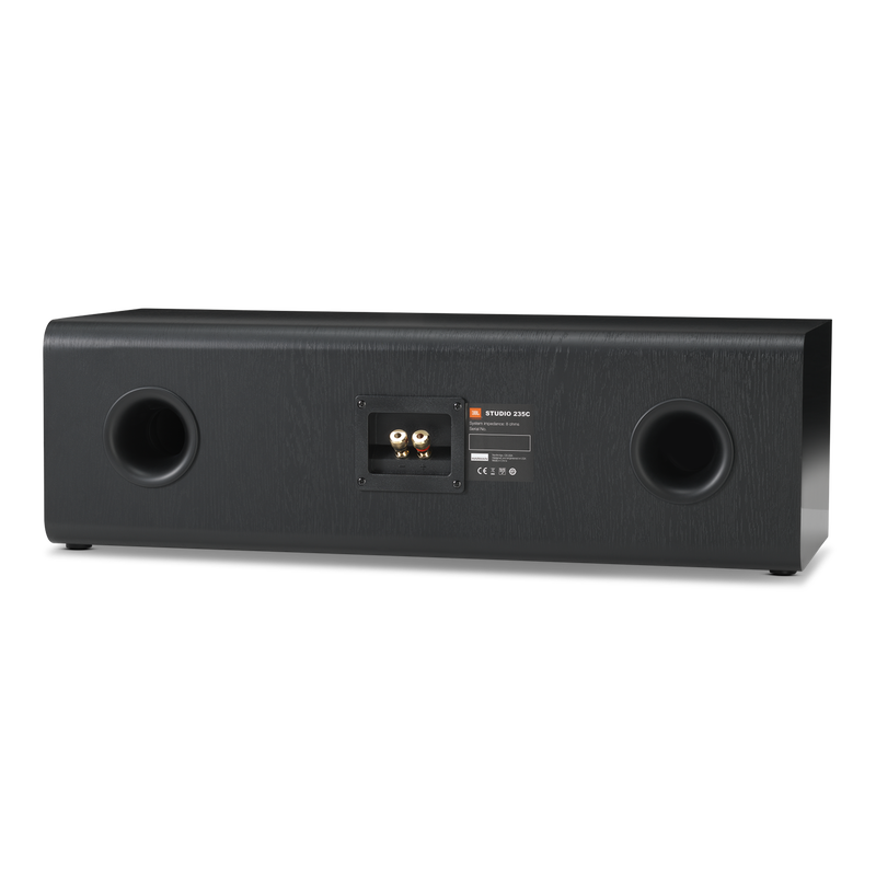 Studio 235C - Black - Dual 2.5-way 6.5" Center Channel Loudspeaker - Back image number null