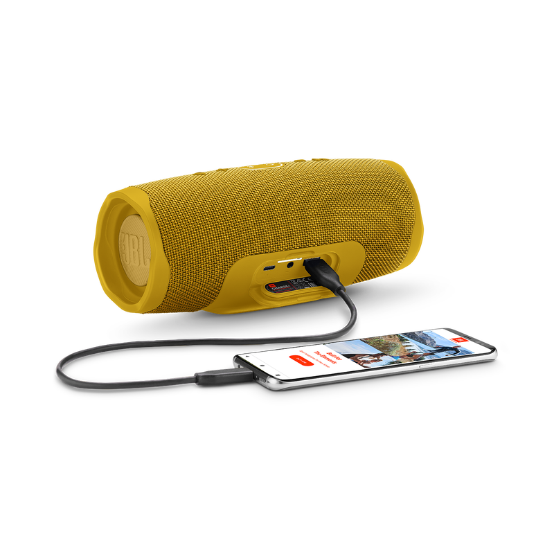 JBL Charge 4 - Mustard Yellow - Portable Bluetooth speaker - Detailshot 4 image number null