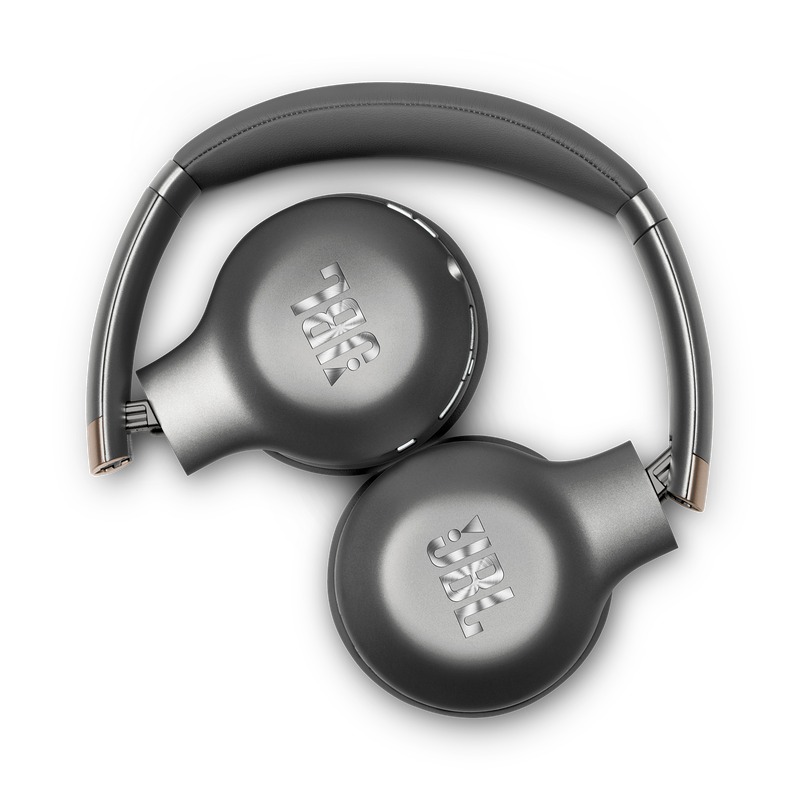 JBL EVEREST™ 310 - Gun Metal - Wireless On-ear headphones - Detailshot 1 image number null
