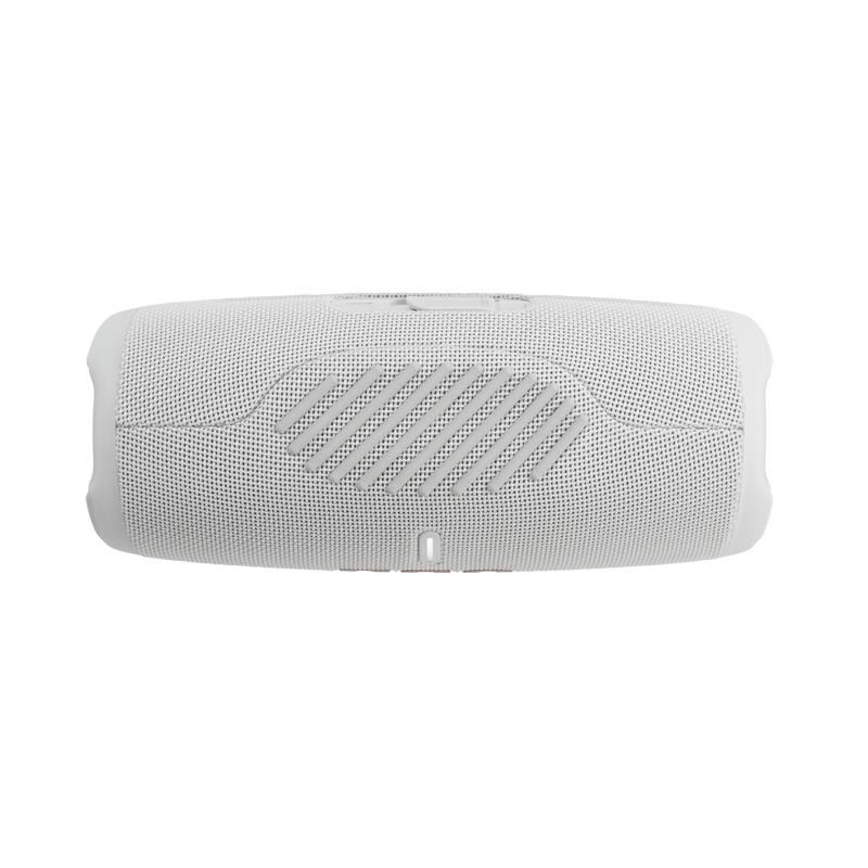 JBL Charge 5 - White - Portable Waterproof Speaker with Powerbank - Bottom image number null