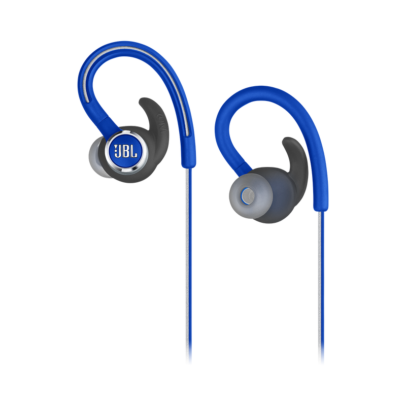 JBL Reflect Contour 2 - Blue - Secure fit Wireless Sport Headphones - Detailshot 2 image number null