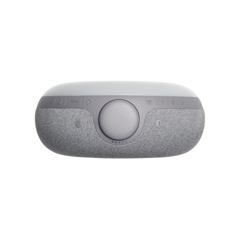 JBL Horizon 2 FM - Grey - Bluetooth clock radio speaker with FM - Top image number null