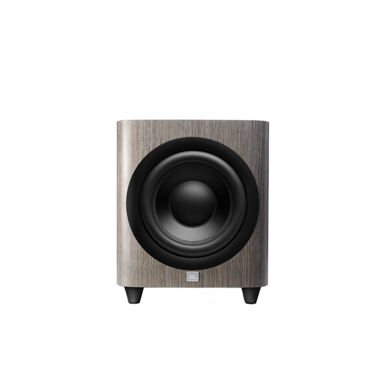 HDI-1200P - Grey Oak - 12-inch (300mm) 1000W Powered Subwoofer - Hero image number null