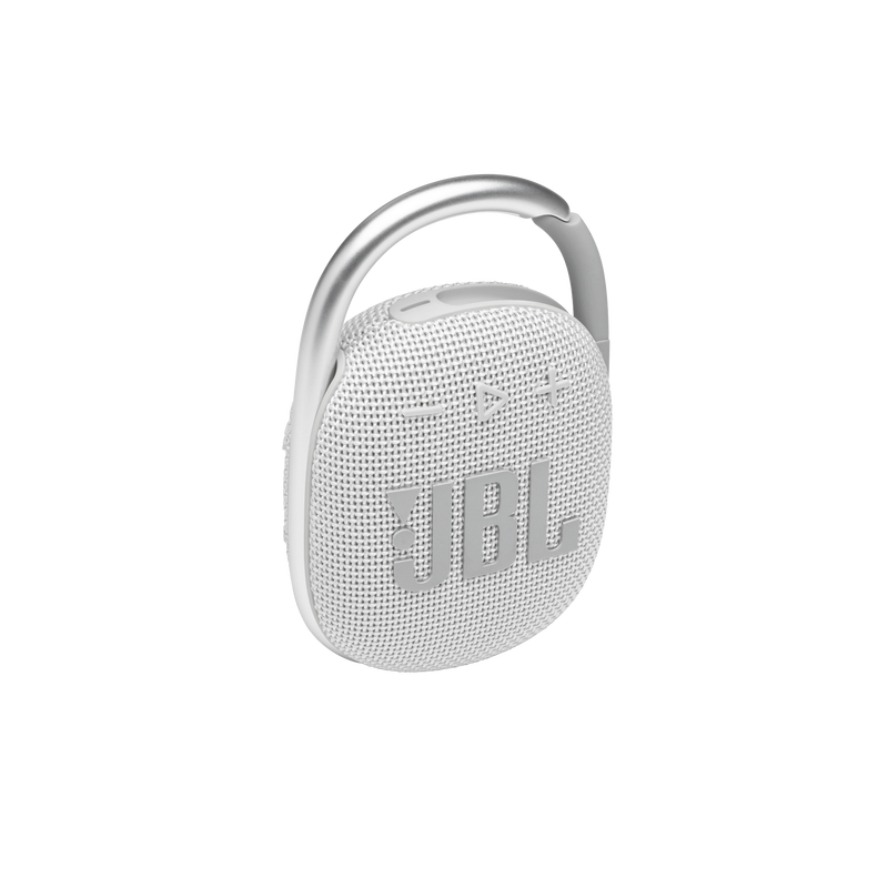 JBL Clip 4 - White - Ultra-portable Waterproof Speaker - Hero image number null