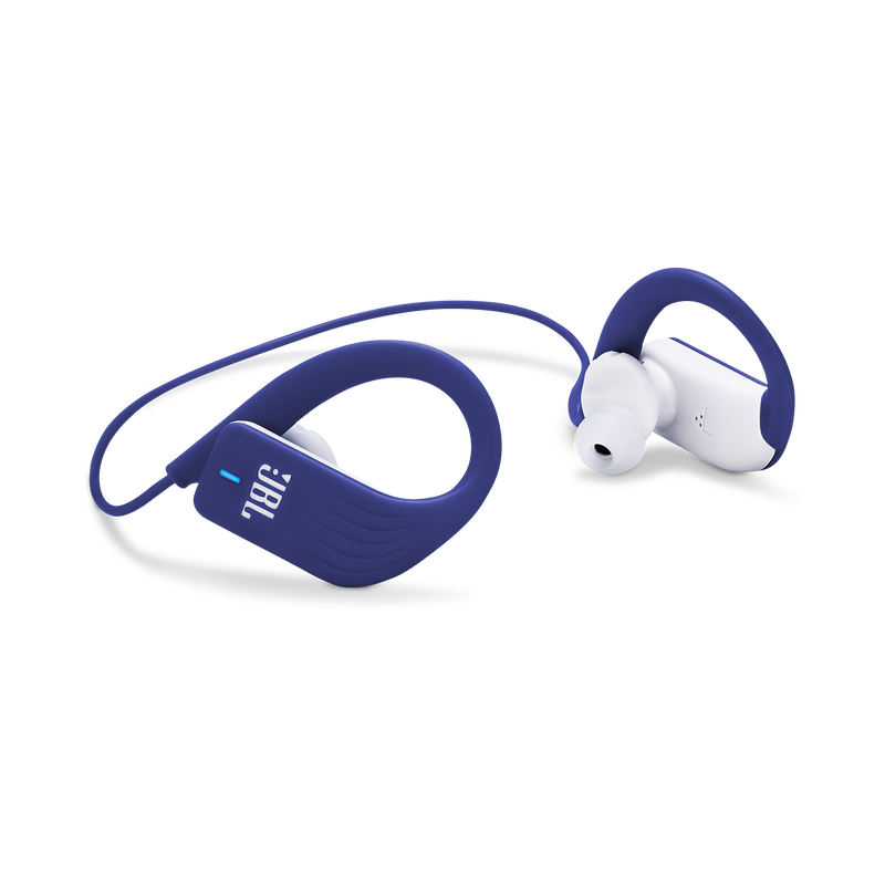 JBL Endurance SPRINT - Blue - Waterproof Wireless In-Ear Sport Headphones - Detailshot 1 image number null