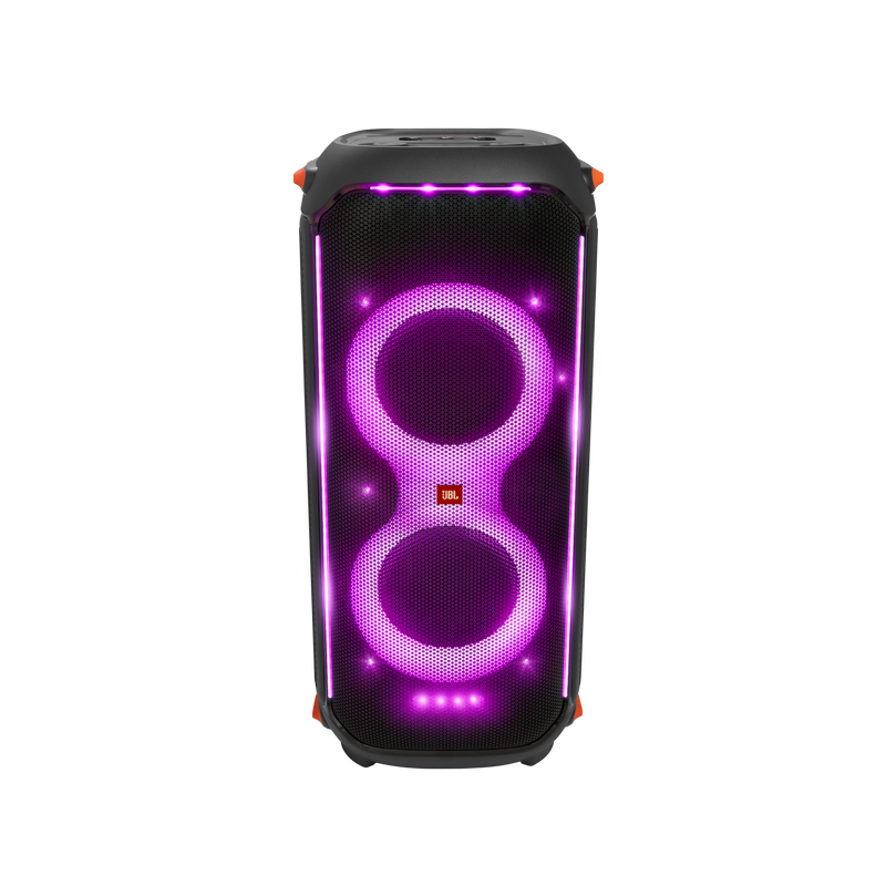 JBL Partybox 710 - Black - Party speaker with 800W RMS powerful sound, built-in lights and splashproof design. - Front image number null