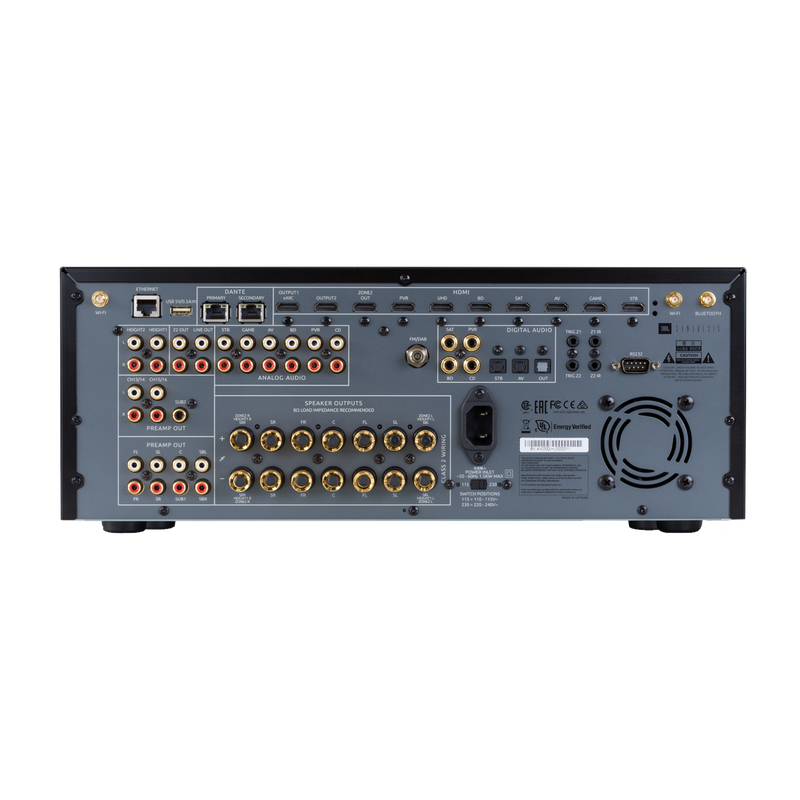 SDR-35 - Black - 16-channel Class G Immersive Surround Sound AV Receiver - Back image number null