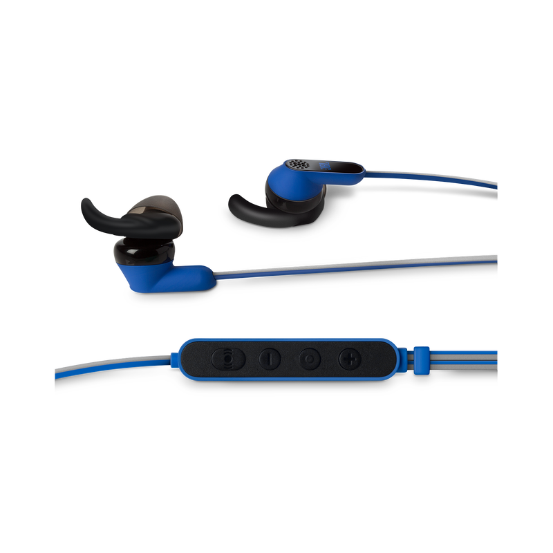 Reflect Aware - Blue - Lightning connector sport earphone with Noise Cancellation and Adaptive Noise Control. - Front image number null