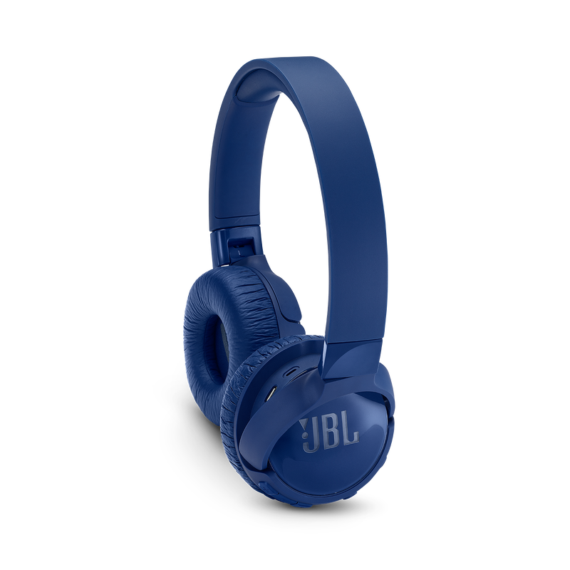JBL Tune 600BTNC - Blue - Wireless, on-ear, active noise-cancelling headphones. - Detailshot 1 image number null