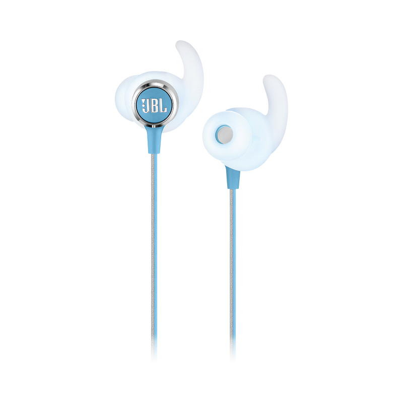 JBL REFLECT MINI 2 - Teal - Lightweight Wireless Sport Headphones - Detailshot 1 image number null