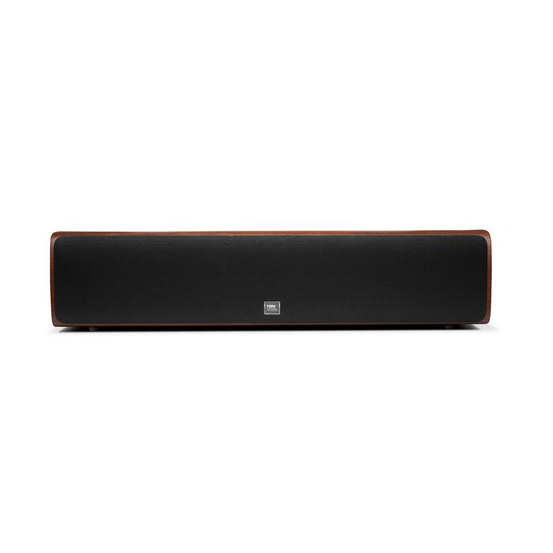 HDI-4500 - Walnut - 2 ½-way Quadruple 5.25-inch (130mm) Center Channel Loudspeaker - Front image number null