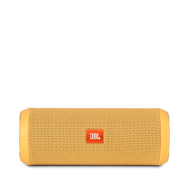 JBL Flip 3 - Yellow - Splashproof portable Bluetooth speaker with powerful sound and speakerphone technology - Front image number null