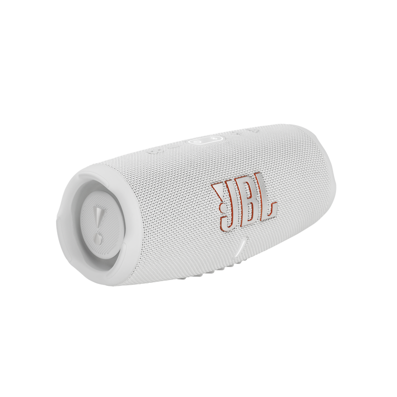 JBL Charge 5 - White - Portable Waterproof Speaker with Powerbank - Hero image number null