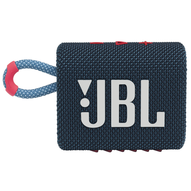 JBL Go 3 - Blue / Pink - Portable Waterproof Speaker - Front image number null