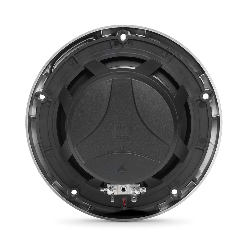 Club Marine MS65LB - Black Matte - Club Marine MS65LB—6-1/2" (160mm) two-way marine audio multi-element speaker with RGB lighting – Black - Back image number null