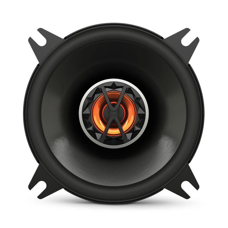 Club 4020 - Black - 4" (100mm) coaxial car speaker - Front image number null