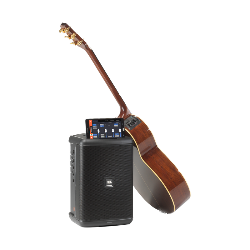 JBL EON ONE Compact - Black - All-in-One Rechargeable Personal PA - Detailshot 12 image number null