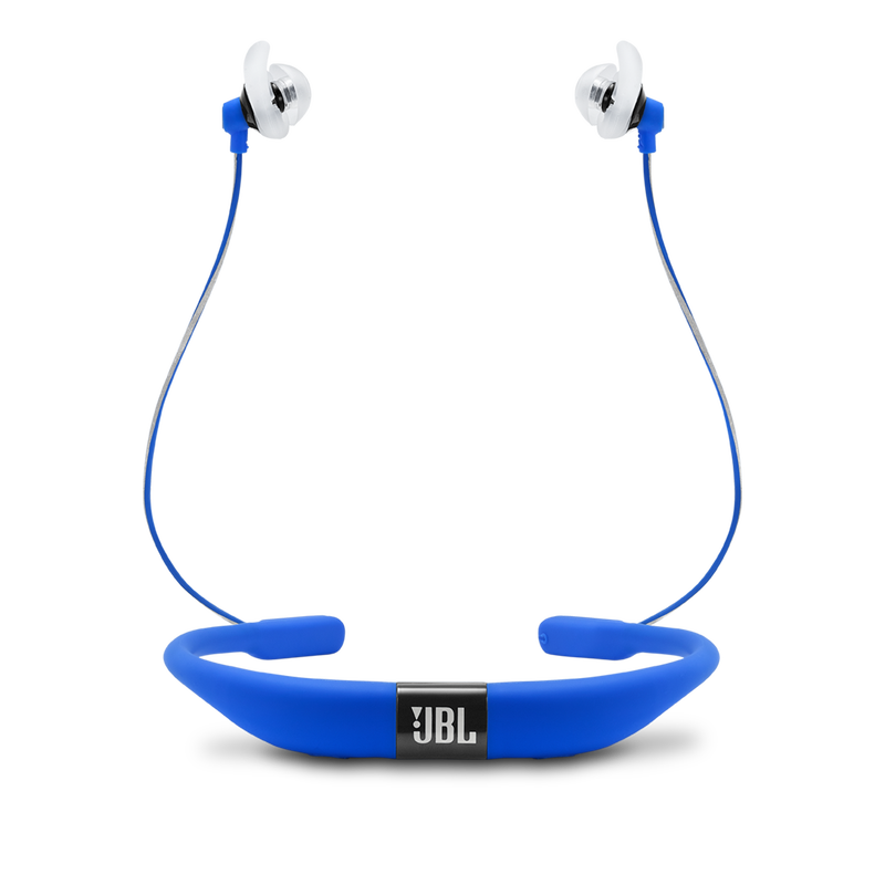 JBL Reflect Fit - Blue - Heart Rate Wireless Headphones - Back image number null