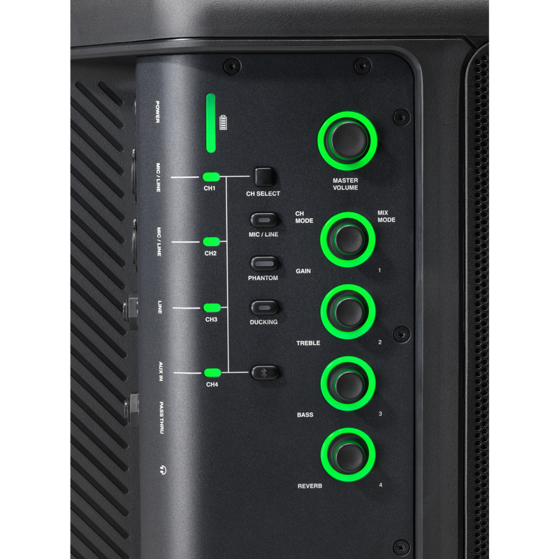 JBL EON ONE Compact - Black - All-in-One Rechargeable Personal PA - Detailshot 8 image number null