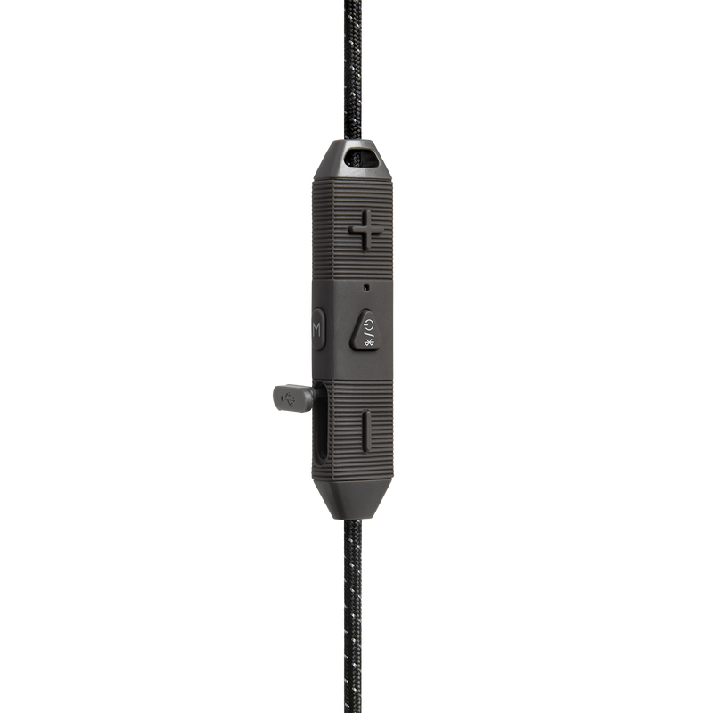 UA Sport Wireless PIVOT - Black - Secure-fitting wireless sport earphones with JBL technology and sound - Detailshot 3 image number null