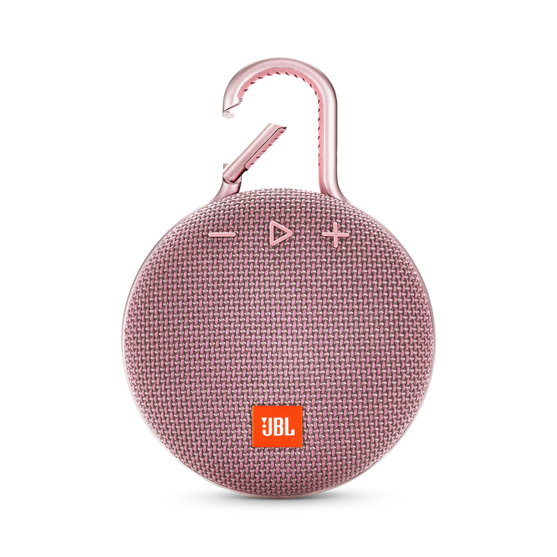 JBL Clip 3 - Dusty Pink - Portable Bluetooth® speaker - Front image number null