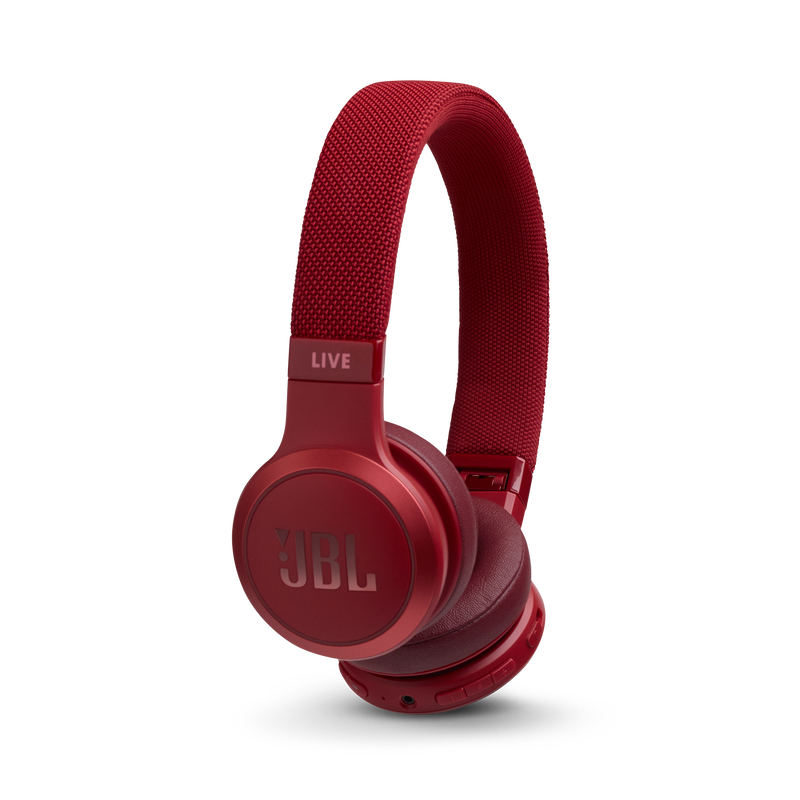 JBL LIVE 400BT - Red - Your Sound, Unplugged - Hero image number null