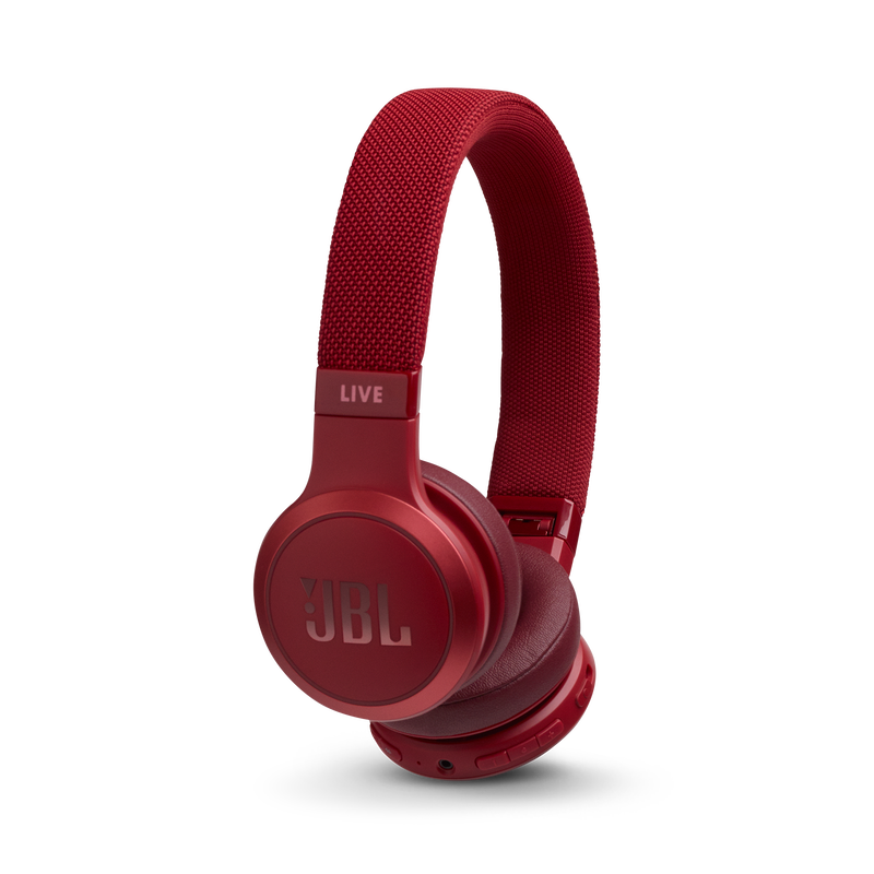JBL LIVE 400BT - Red - Your Sound, Unplugged - Hero image number null