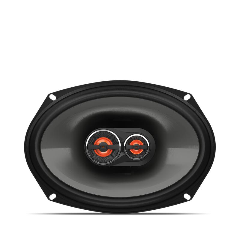 GX963 - Black - 6" x 9" three-way car audio loudspeaker, 210W - Front image number null