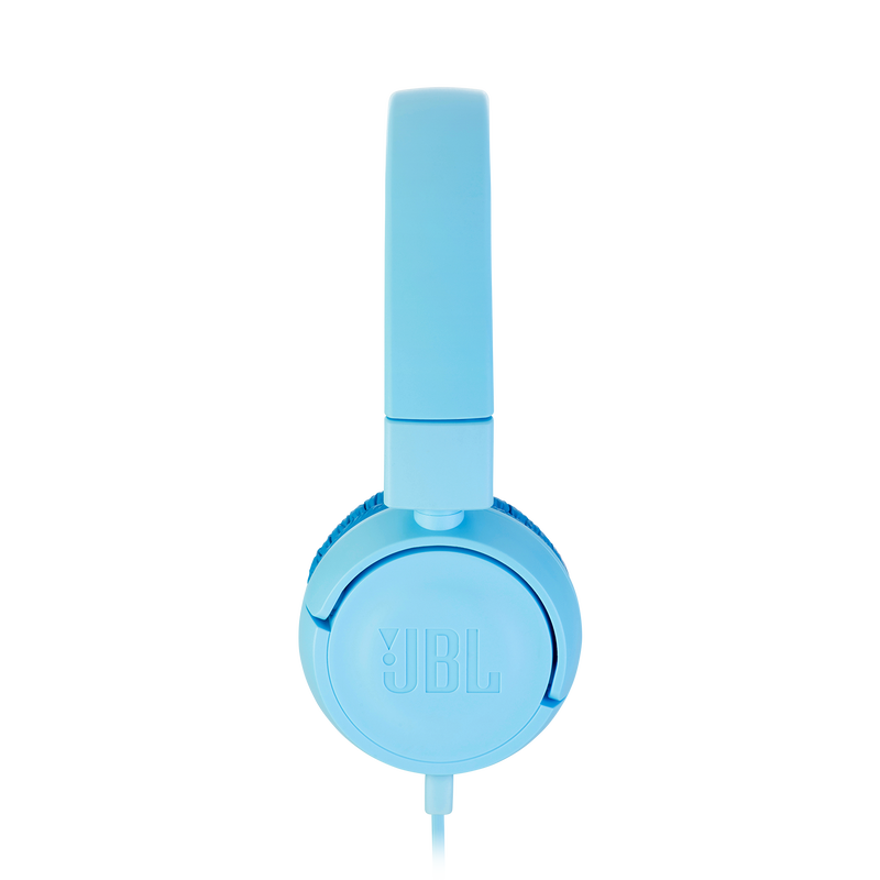 JBL JR300 - Ice Blue - Kids on-ear Headphones - Detailshot 1 image number null