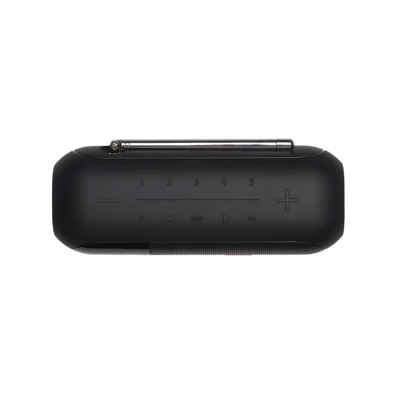 JBL Tuner 2 FM - Black - Portable FM radio with Bluetooth - Top image number null