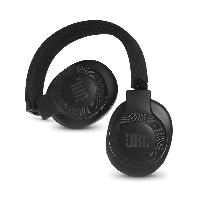 JBL E55BT - Black - Wireless over-ear headphones - Detailshot 1 image number null