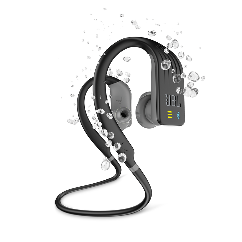 JBL Endurance DIVE - Black - Waterproof Wireless In-Ear Sport Headphones with MP3 Player - Hero image number null