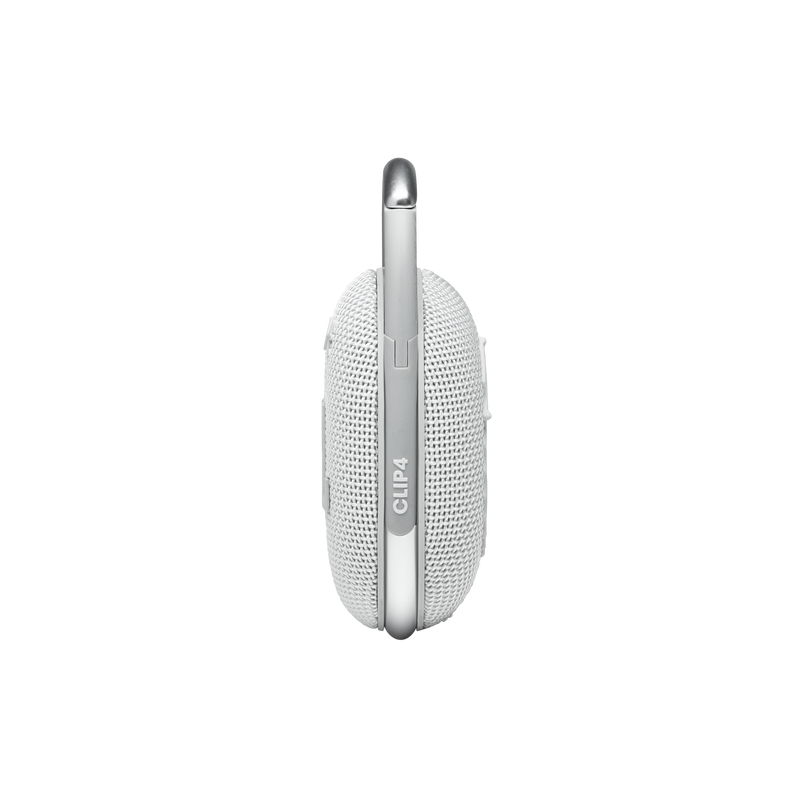 JBL Clip 4 - White - Ultra-portable Waterproof Speaker - Right image number null