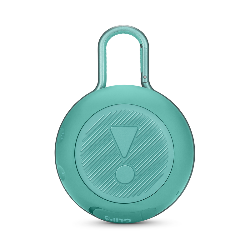JBL Clip 3 - River Teal - Portable Bluetooth® speaker - Back image number null