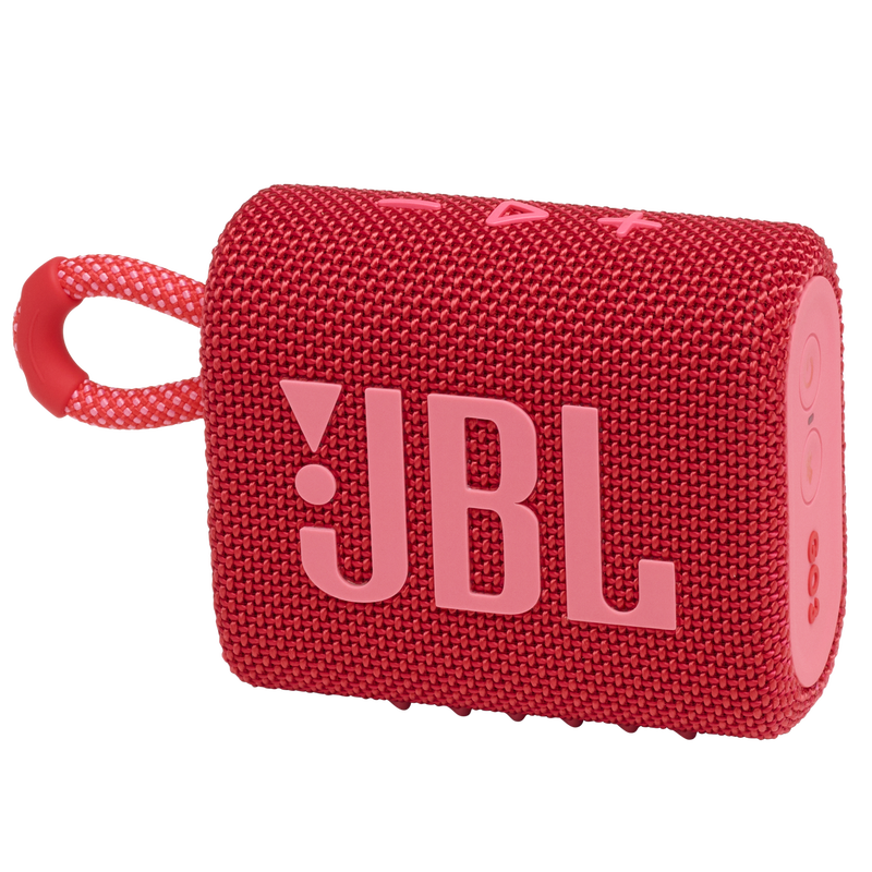 JBL Go 3 - Red - Portable Waterproof Speaker - Hero image number null