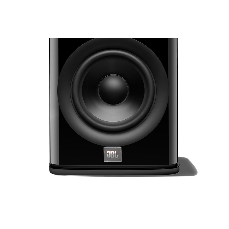 HDI-1600 - Black Gloss - 2-way 6.5-inch (165mm) Bookshelf Loudspeaker - Detailshot 1 image number null
