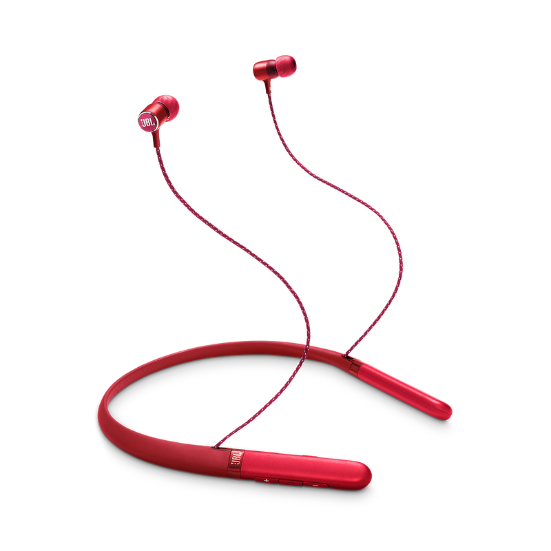 JBL Live 200BT - Red - Wireless in-ear neckband headphones - Hero image number null
